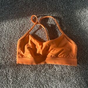 Orange Sports Bra